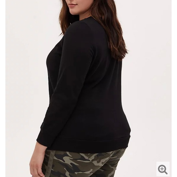 Torrid the craft crewneck sweatshirt size 00 - Picture 4 of 4